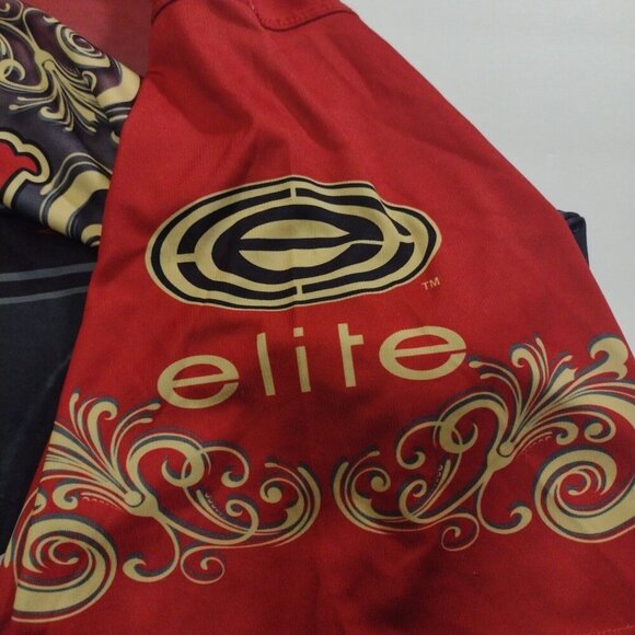 Elite MVP Nation Mens 2XL Red Shirt Polyester Graphic Shirt Dio De Los Muertos - Picture 12 of 16